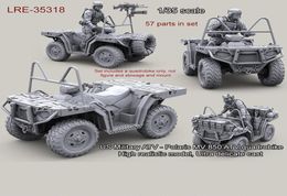 135 Resin Model Kit US Militaire ATV Polaris MV 850 ATV Quadrobike Only Car Ongeverfd en niet -geassembleerde 311G Y19056479974