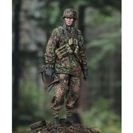 135 soldaat-wwii harsmodel figuur soldaat gk militaire thema's niet-geassembleerde en ongeverfde kit 240417