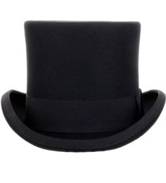 135 cm High 100 Wool Top Hat Satin Président Borned Party Men039s Felt Derby Black Hat Women Men Fedoras60241966676513