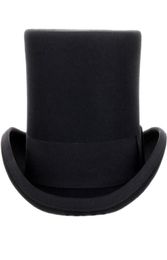135 cm High 100 Wool Top Hat Satin Président Borned Party Men039s Felt Derby Black Hat Women Men Fedoras60241968092143