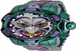 138 Réserve Modèle 26790 DC Comics Joker Venom Limited Edition Swiss Quartz Watch Chronapap Silicone Belt Quartz Watches5088797