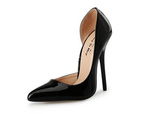 13cm hakhoogte sexy amandelvormige tenen stiletto hak pumps party schoenen no.A23