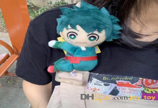 13CM My Hero Academia Stuffed Plush Toy Clip on to backpack straps Midoriya Izuku bakugou katsuki Todoroki So2882354