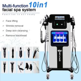 10in1 Zuiver Water Dermabrasie Zuurstof RF Echografie Hydrodermabrasie Zuurstof Jet Facial Machine met PDT voor Spa Salon