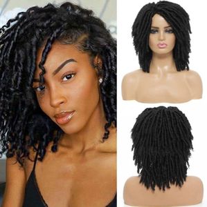 13Inch Afro Braided Wig Voluminous Curly Explosion Hair De nombreux styles Perfectionnez votre look Ajoutez une touche de glamour à votre style
