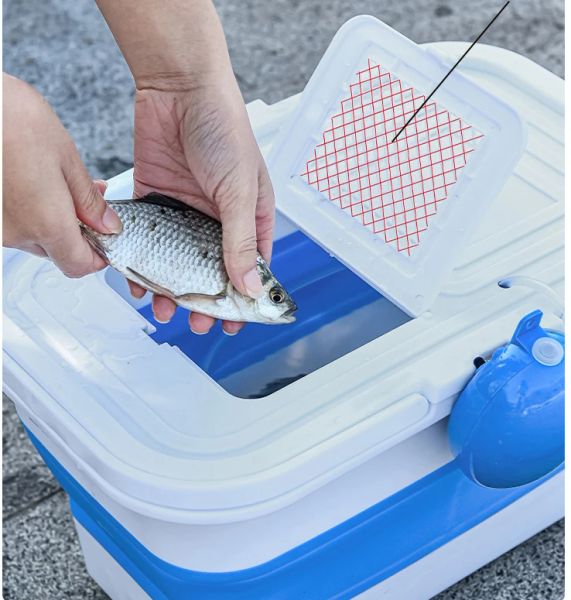 13L Bucket de cubo de pesca plegable al aire libre al aire libre