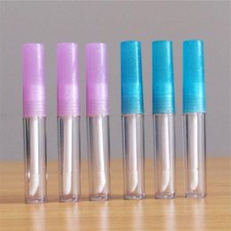 13ml Mini Lip Gloss Tubes Lip Stick DIY Lip Gloss Conteneur Bouteilles Vides Violet Bouteille De Parfum Rechargeable F3715 Rubie