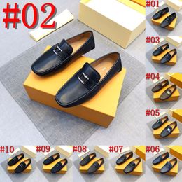 38MODEL Mocasines de diseñador para hombre de cuero real Zapatos de marca de lujo 2024 Mocasines para hombre Mocasines Resbalón transpirable en zapatos de vestir de conducción negros Tallas grandes 38-46