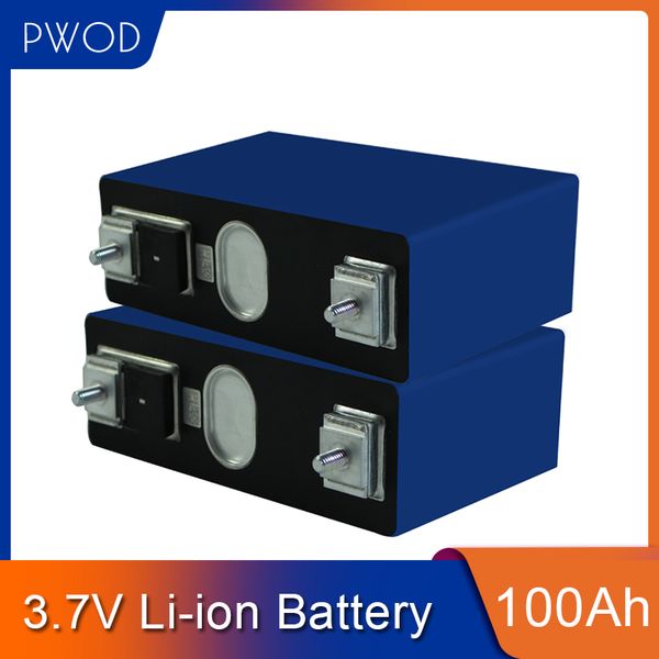 13 pièces 3.7v 100AH batterie lithium-ion 300A 3C haute capacité pour bricolage 12v 24v 36v outils électriques stockage d'énergie onduleur cellule pack