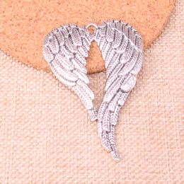13pcs Charms Angel Wings 67*42 mm Antiek Making Pendant Fit, Vintage Tibetaans zilver, DIY Handgemaakte sieraden