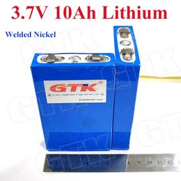 13 pcs/lot Li-ion 3.7 V 10Ah li-polymère batterie bricolage 12 v 24 v 48 v batterie onduleur véhicule électrique 50A outils électriques