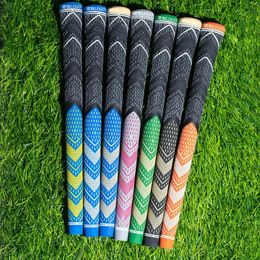 13PCSlot Teams Golf Grip Rubber Grips Cottonyarn Club Iron and Wood Standard Mid -Size Universal 240422