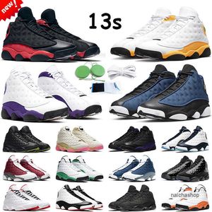 13s History of Flight Basketball Shoes heren dames jumpman 13 retro Atmosphere Grey Court Purple Black Cat heren trainer sneakers OG designer schoenen