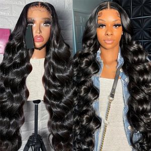 13x4 13x6 Kant Frontale Pruik Body Wave Transparant Kant Voor Menselijk Haar Pruiken Preplucked Lijmloze 4X4 Vetersluiting Pruik voor Vrouwen