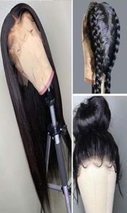 13x4 Lace Front Human Hair Wigs Brésilien Brésilien Brésilien Perruques de cheveux humains 360 Perruque frontale en dentelle Pré-cueillette23906084225120