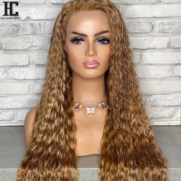 Peluca frontal brasileña de 13x4 Wate Wave Wigs Brasil Wigs Hum Hums 13x6 HD Transparente Wavy Lace Lace Front Wig 180% Deep Rusly