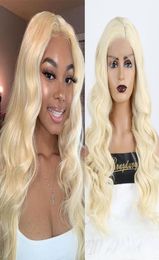 13x6 613 Honey Blonde Blonde pré-tour de perruque brésilienne Remy Body Wig Wig Wig sans glueless Lace Front Human Hair Wigs for Black Women5327344