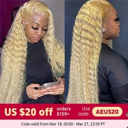 13x6 Kant Menselijk Haar Pruiken 613 Blonde Hd Kant Frontale Pruik Braziliaanse Diepe Golf Haar 13x4 HD Kant Frontale Pruiken voor Vrouwen Keuze