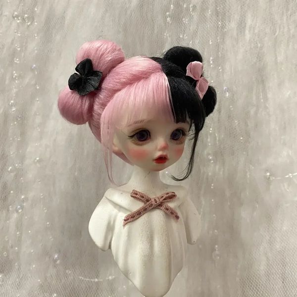 Muñeca para Bjd Ob11 de 14, 16 y 18, juguetes Diy para niñas, vestir, moda para el cabello, accesorios de regalo para casa de juegos, no 240223