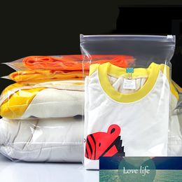 14 * 20 cm 300 stks / partij Clear Poly Travel Bath Wash Self Seal Package Pouch Cosmetics Handkerkchief SOC Opslag Pack Bag