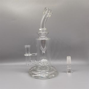 14.4mm Joint verre Bong Clear Functional Great Quality Heady Glass Dab Rigs Narguilés fabriqués à la main