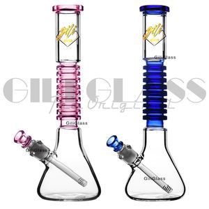 16 pouces Big Glass Bongs épaisseur Hookahs Oil Dab Rigs Beaker Bong Water Pipes 18.8mm Femelle joint Avec Diffuse Downstem