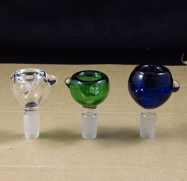 bol en verre toboggan couleurs mélangées fumer fumée pipe à eau bong cendrier barboteur livraison gratuite en gros 14mm et 19MM