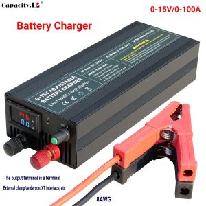 14.6V 60A / 85A / 100A Big Current Chargeur pour 12v LifePO4 Charge rapide de batterie, chargeurs de tension de courant