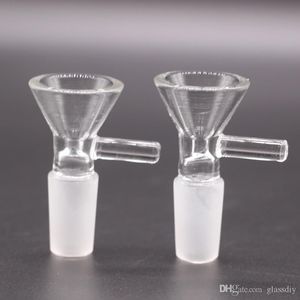 Recipiente de vidrio con junta de 14 y 18 mm hierba seca otros accesorios para fumar pipa de agua bongs