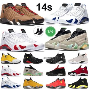 14 Basketbalschoenen heren dames 14s retro Fortune Black Toe Gym Red Ginger Hyper Royal jumpman heren trainer sneakers Air