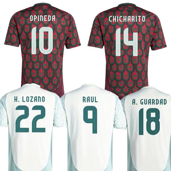 14 CHICHARITO 22 H.Lozano 18 A.Guardado 13 G.Ochoa 10 O. Pineda Kingcaps personnalisés Maillots de football de qualité thaïlandaise yakuda sports en gros populaire dhgate Discount