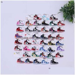 14 kleuren sneakers schoenen sleutelhangers 7 generatie basketbal sleutelhanger charme auto sleutelhangers sieraden accessoires cadeau drop levering Dhtkk