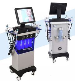 Machine de dermabrasion diamant 14 en 1, microdermabrasion à l'eau, équipement de dermabrasion, spa, nettoyage des pores de la peau, RF BIO-Lifting Hydro Peel