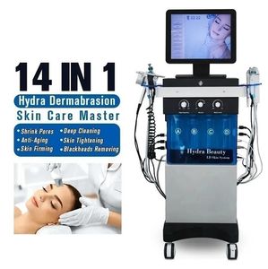 14 In 1 Hydra Aqua Peel Cleaning Skin Care Beauty Instrument Hydro Dermabrasion FaceBrasy FaceCare Microdermabrasion Machine for Skin