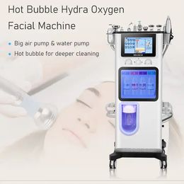 Machine à Hydra Dermabrasion 14 en 1, diamant, soins de la peau, nettoyage du visage, Microdermabrasion