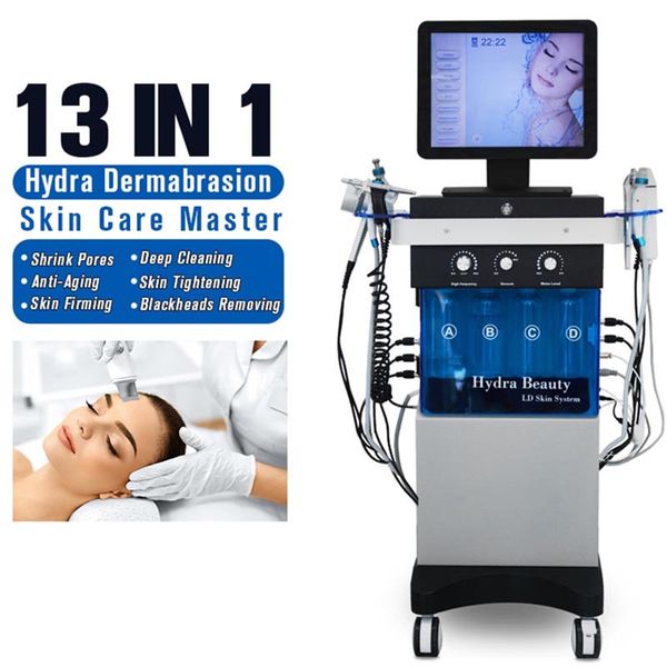 14 EN 1 hydro dermabrasion faciale machine de beauté à domicile eau Peeling Dermabrasion peau équipement de nettoyage en profondeur