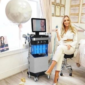 14 po IN 1 HYDRA Dermabrasion Machine Hydro Nettoyage Machine d'équipement Nettoyage Soins de la peau