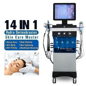 14 In 1Hydro MicroDermabrasion Oxygen Jet Aqua Skin Care Reiniging Hydra Dermabrasion Peeling Machine