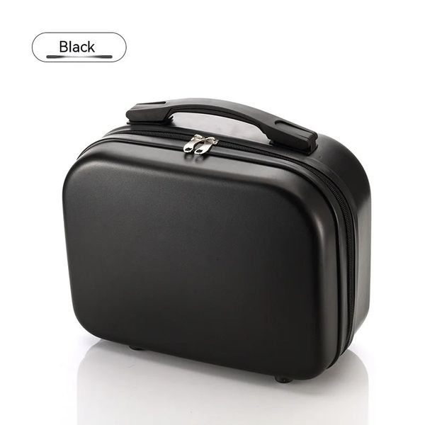 14 pouces Travel Mini Couleur continue légère Portable Small Makeup Box de style étudiant Student Lightweight Boarding Luggage 240423