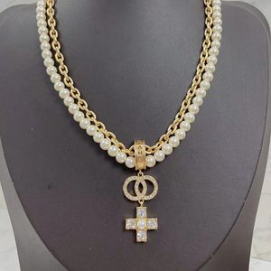 Collier de 14 perles en diamant pour femmes, fournitures de bijoux élégantes de styliste