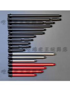 Tube extérieur en métal à 14 dents inversées, Si Jun passionnant HK416 Si Ma M4 Feng Jia Sheng SLR, modèle petite lune, accessoires de jouet