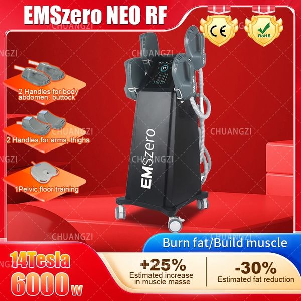 14 Tesla DLS-EMSLIM NEO Minceur Corps Sculptant Machine Nova EMS Électro Stimulation Musculaire Corps Sculpt Butt Build EMSZERO Neo