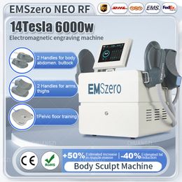 14 Tesla EMSzero-spierstimulatie RF-apparatuur Vetverwijdering EMS Body Slimming Build Sculpt Machine voor salon