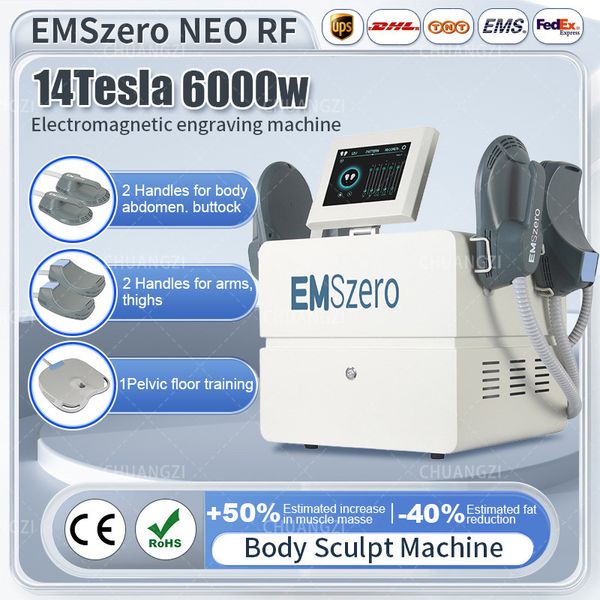 14 Tesla EMSzero Muscle Stimuler RF Équipement Graisse Enlèvement EMS Corps Minceur Construire Sculpt Machine pour Salon