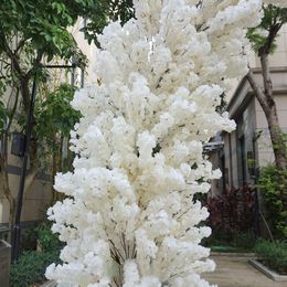 140 têtes fleurs artificielles fleurs de cerisier arc de mariage décorer fausse fleur soie hortensia branche blanche décor à la maison imake907