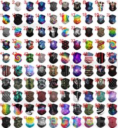 140 -stijl 3D Animal Motorcycle Motorbike Balaclava Bandana Face Mask Neck Tube Scarf Bandana Hoofd Tube Nek Gaiter Scarf Sea9488126