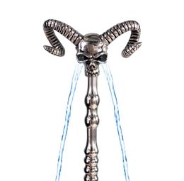 140 mm Nouveau design spécial Crâne creux Eauter coulant de pénis métallique Cathéter de bâton urétral dilators de sexe masculin Y182078613