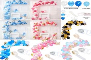 143pcs ballons Garland Baby Shower Boy Girl Decorations First Birthday Party Supplies Wedding Bachelorette Saint Valentin Decor T4714639