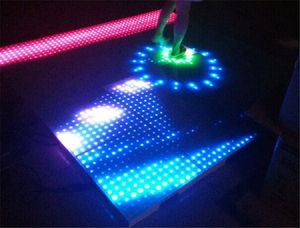 144 Pixel LED Full Color Changeerbare DMX Dance Floor voor bruiloft