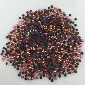 1440 Pcs/Lot 2 MM HotFix Strass À Repasser Siam AB DMC Hot Fix Cristal Pierres SS6